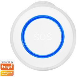 Alarme SOS Smart Wi-Fi, blanc/bleu