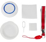 Alarme SOS Smart Wi-Fi, blanc/bleu