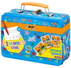 Coloring set BIC KIDS for traveling 'MEMORY GAME'