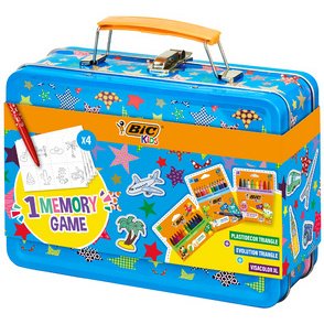 BIC KIDS Kit de coloriage pour le voyage 'MEMORY GAME'