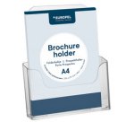 Porte-brochures, A4 paysage, transparent