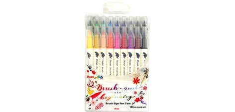 Arts Feutre pinceau BrushSignPen Twin, set de 24