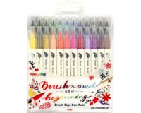 PentelArts Feutre pinceau BrushSignPen Twin, set de 30
