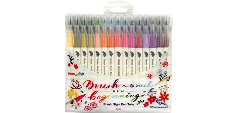 Arts Feutre pinceau BrushSignPen Twin, set de 6