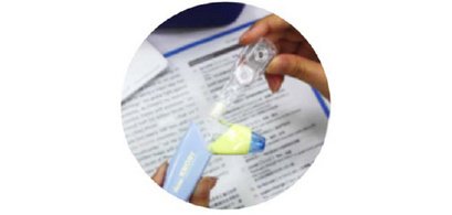 Cassette de recharge pour ruban correcteur KNOKY