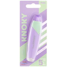 Ruban correcteur rétractable KNOKY, violet