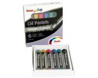 PentelArts Oliepastel PHN-F6, set van 6, metallic