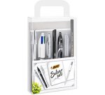 BIC Kit d'écriture 'SILVER' avec carnet de notes, 8 pièces