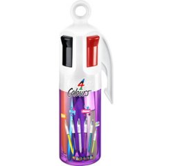 Balpen BIC inkikbaar Collection 4 Colours - pot van 6 stuks