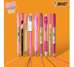 BIC Kit d'écriture 'PINK & PURPLE' avec trousse, 10 pièces