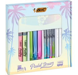 Schreibset BIC 'Pastel Dream Kit' mit Notizbuch