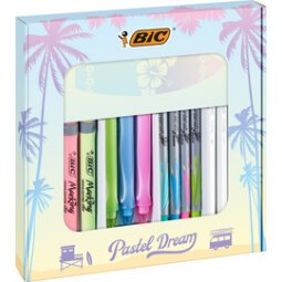 Schreibset BIC 'Pastel Dream Kit' mit Notizbuch