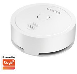 Détecteur de fumée Smart Wi-Fi, blanc