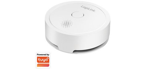 Détecteur de fumée Smart Wi-Fi, blanc