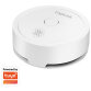 Détecteur de fumée Smart Wi-Fi, blanc