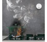 Détecteur de fumée Smart Wi-Fi, blanc