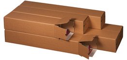smartboxpro Tube d'expédition, pour formats A2, brun