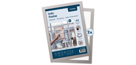 Cadre magnétique INFO FRAME, A4