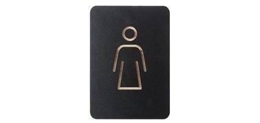 Pictogramme 'WC hommes', noir