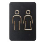 Pictogramme 'WC femmes', noir
