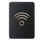 Pictogramme 'WC hommes & femmes', noir