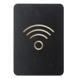 Pictogramme 'Wi-Fi', noir