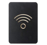 Pictogramme 'Wi-Fi', noir