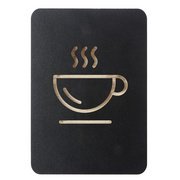 Pictogramme 'tasse de café', noir