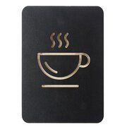 Pictogramme 'tasse de café', noir