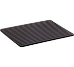 Présentoir pour cartes de visite, plastique, noir