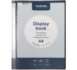 Protège-documents, A4, 10 pochettes, anthracite