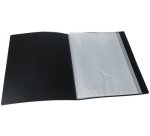 Protège-documents, A4, 10 pochettes, anthracite