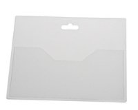 Porte-badge, ouvert sur l'avant, 90 x 60 mm