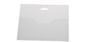 Porte-badge, ouvert sur l'avant, 90 x 60 mm