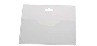 Porte-badge, ouvert sur l'avant, 90 x 60 mm