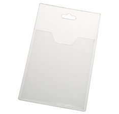 Porte-badge, ouvert sur l'avant, 60 x 90 mm