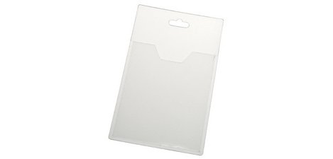 Porte-badge, ouvert sur l'avant, 60 x 90 mm