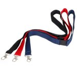 Cordon textile avec mousqueton