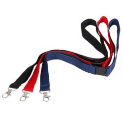 Cordon textile avec mousqueton