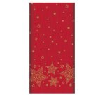 Nappe pour Noël 'Christmas Shine', rouge