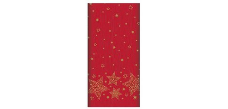 Tablecloth for Christmas 'Christmas Shine', red