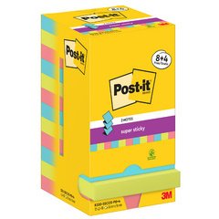 Bloc-note adhésif Super Sticky Z-Notes, 76 x 76 mm