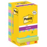 Bloc-note adhésif Super Sticky Notes, 76 x 76 mm