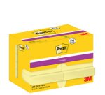 Bloc-note super sticky notes, 47,6 x 47,6 mm, 8+4