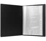 Protège-documents, A5, 20 pochettes, noir