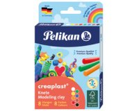 Boetseerklei voor kinderen Creaplast, opvouwbare doos