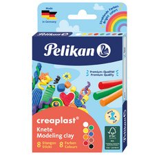 Pâte à modeler pour enfants Creaplast, boîte pliante