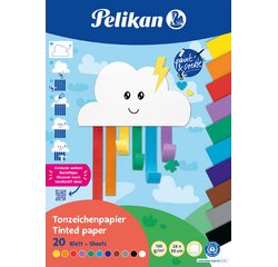 Blok tekenpapier Rainbow 230 x 330 mm
