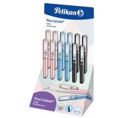 Stylo plume Pina Colada, présentoir de 12