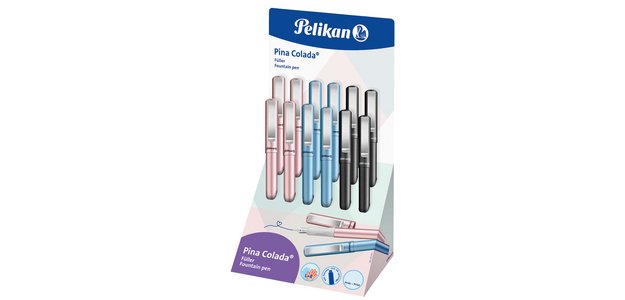 Stylo plume Pina Colada, présentoir de 12